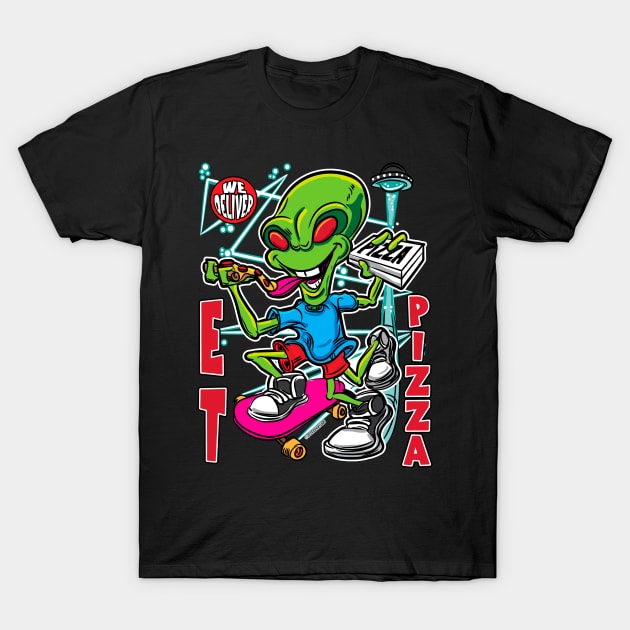 ET Pizza T-Shirt by eShirtLabs